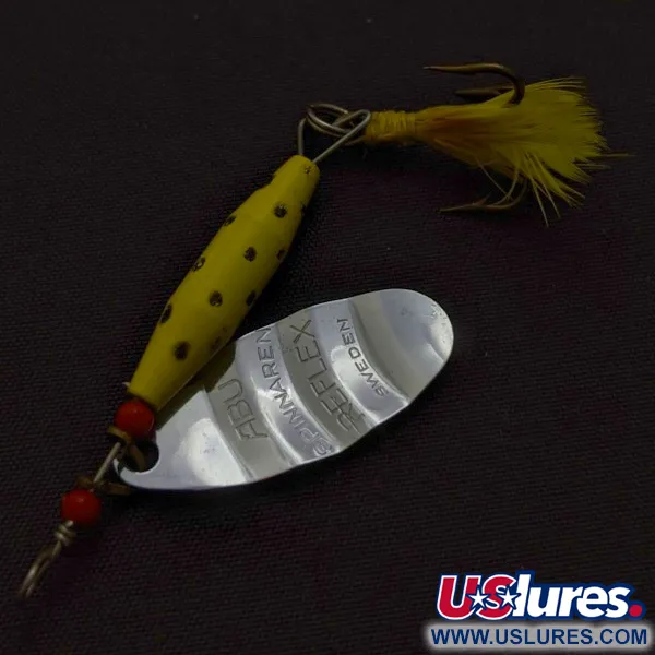 Abu Garcia Spinnaren Reflex Lippa, Keltainen/Nikkeli, 7 g, #24553