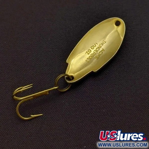 Acme Thunderbolt Lusikkauistin, Gold, 3.5g, Leimattu, #24557