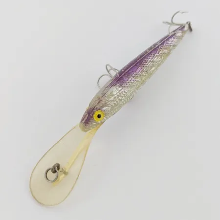 Norman Deep Shiner Minnow, hopea/violetti, 9 g, syvänne, #24566