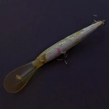 Norman Deep Shiner Minnow, hopea/violetti, 9 g, syvänne, #24566