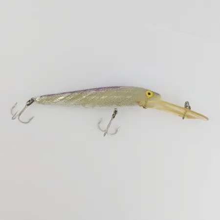 Norman Deep Shiner Minnow, hopea/violetti, 9 g, syvänne, #24566