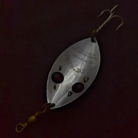 Hofschneider Red Eye Wiggler Lusikka, Hopea, 25 g, Silmät, #24579