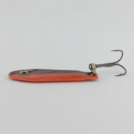 Renosky Bloody Jig Spoon, puna-musta, 12 g, suomukuvio, #24581