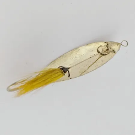 Marathon Weedless Spoon, Kulta, 6 g, Bucktail, #24597