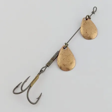 Worth Double Blade Spinner Lippa, Kupari, 1.5 g, Kaksoislehti, #24603