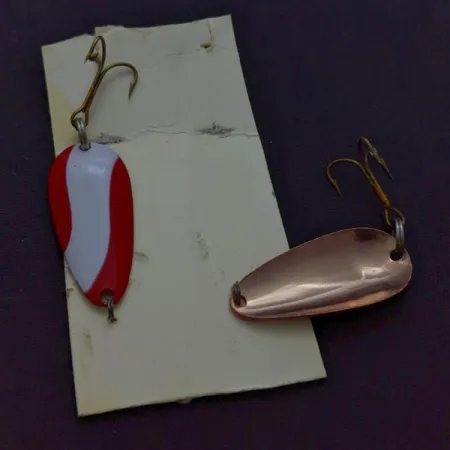 Glen Evans Spoon Lusikkauistin, punainen/valkoinen/kupari, 6g, #24601