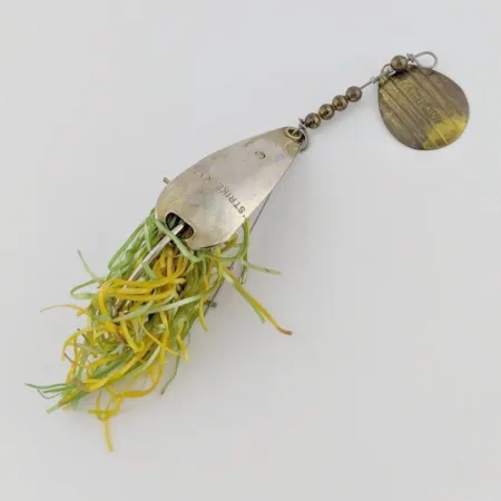 Strike King Timber Spin Spinnerbait, Nikkeli, 14g, uppopuihin, #24607