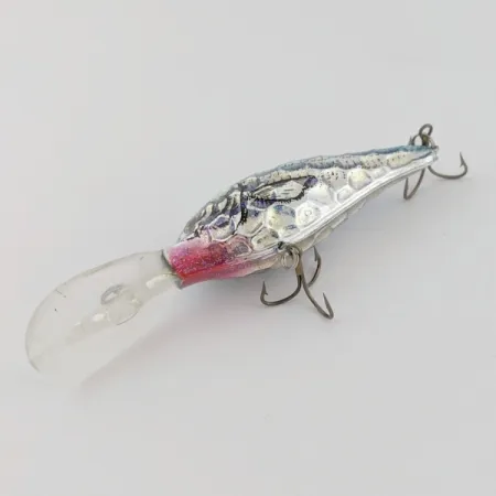 Renosky Deep Dive Honeycomb Rattl Shad, hopea/sininen, 12g, #24614
