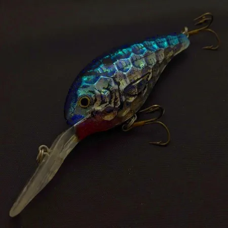 Renosky Deep Dive Honeycomb Rattl Shad, hopea/sininen, 12g, #24614