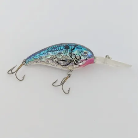 Renosky Deep Dive Honeycomb Rattl Shad, hopea/sininen, 12g, #24614