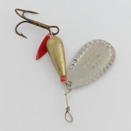 Herter's Perfect Spinner Lippa, Silver, 7g, Aaltoreunainen lehti, #24651