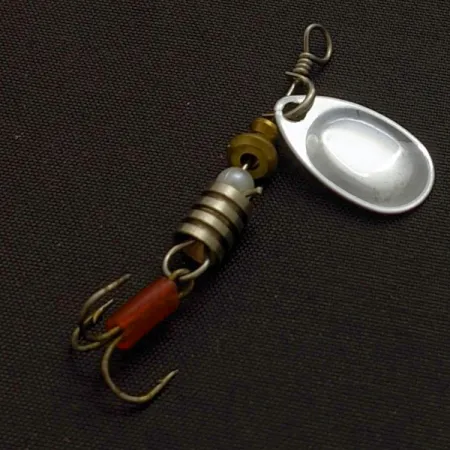 South Bend Spinner Lippa, Nikkeli, 2.7g, Punainen Letku, #24673