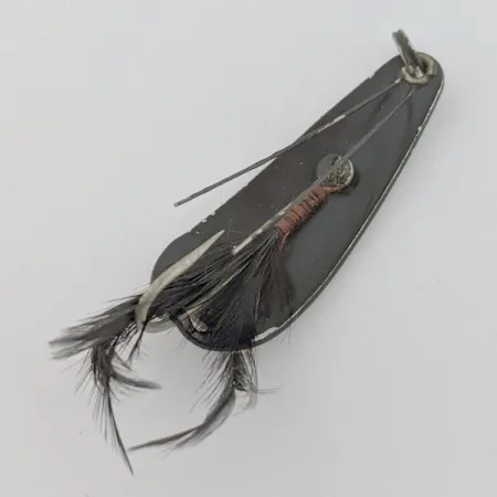 Lusikka Weezel Rex Spoon, musta, 12g, ruohosuojattu höyhen, #24674