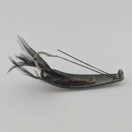 Lusikka Weezel Rex Spoon, musta, 12g, ruohosuojattu höyhen, #24674