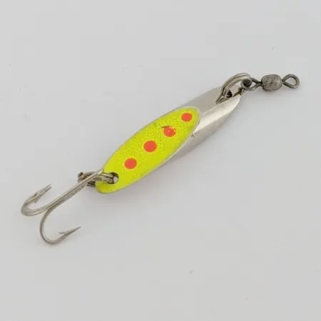 Johnson Splinter Lusikka, Keltainen/Nikkeli, 5 g, Leikari, #24675
