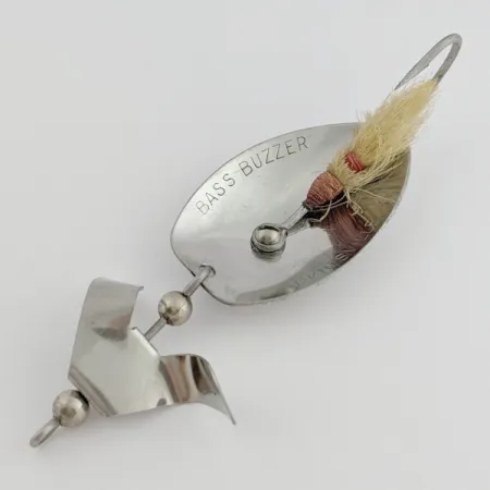 Lippa Brown's Bass Buzzer, Nikkeli, 17g, Bucktail, #24682