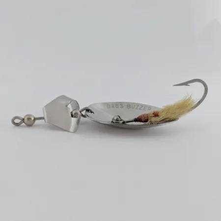 Lippa Brown's Bass Buzzer, Nikkeli, 17g, Bucktail, #24682