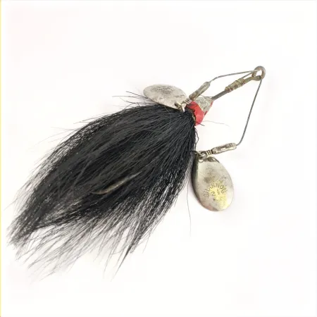 Jamison Shannon Twin Spinner, nikkeli, 14g, bucktail, #24708