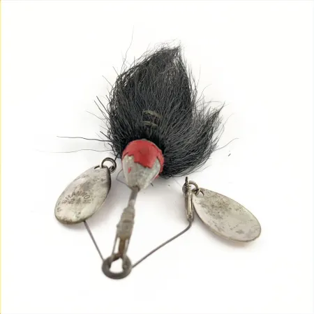 Jamison Shannon Twin Spinner, nikkeli, 14g, bucktail, #24708