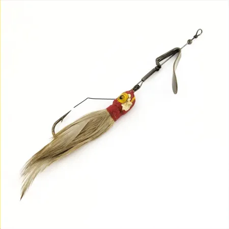 Weezel Baby Feather Minnow, Nikkeli, 18 g, ruohosuoja, #24711