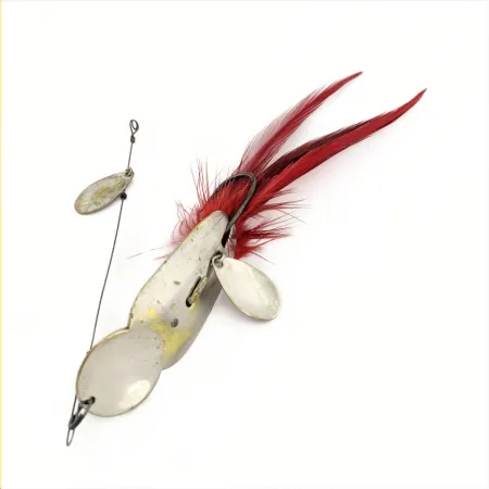 Heddon Queen Stanley Spinnerbait, Nikkeli, 14g, Punahöyhenet, #24741