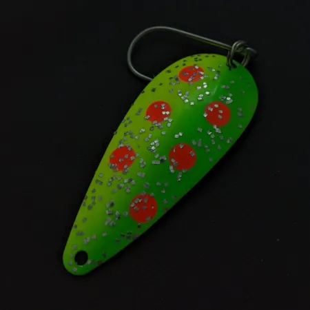 Moonshine Lures Flutter Lusikkauistin, Keltavihreä, 7 g, #24818