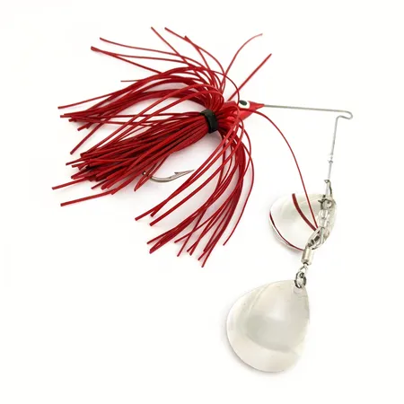 Finny Super Pro Spinnerbait, Nikkeli/Punainen, 17g, Tandem Colorado, #24949