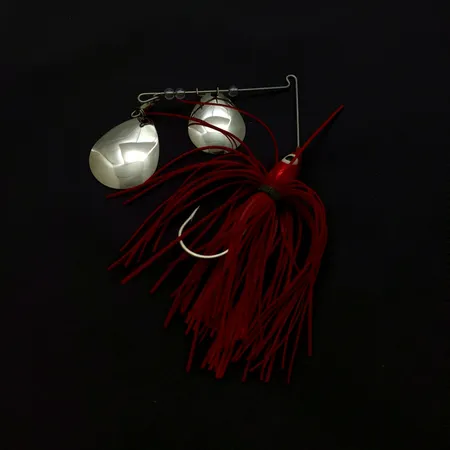 Finny Super Pro Spinnerbait, Nikkeli/Punainen, 17g, Tandem Colorado, #24949