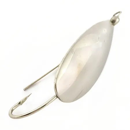 Luhr Jensen Silver Spoon Lusikka, Nikkeli, 5 g, Ruohosuojattu, #25188