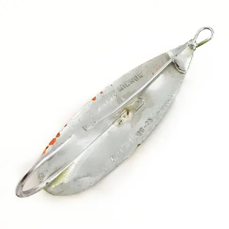 Vintage Johnson Silver Minnow Weedless, Vihreä/Oranssi, 9 g, #25191