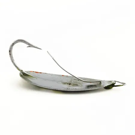 Vintage Johnson Silver Minnow Weedless, Vihreä/Oranssi, 9 g, #25191