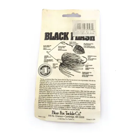 Blue Fox Black Flash Spinnerbait, Chartreuse, 14g, Räminä, #25197