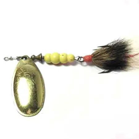 Mepps Aglia Lippa, Messinki, 14g, Karvatupsu, #0011