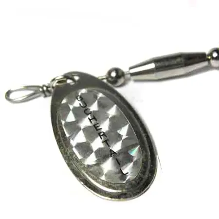 Buchertail 500 Lippa, Nikkeli/Musta/Hologrammi, 17g, Bucktail, #0017