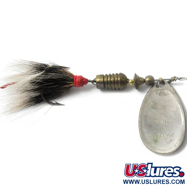 Mepps Aglia 3 Lippa, Teräs / Punainen, 7,3g, Oravankarva, #0049