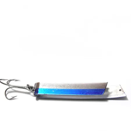 South Bend Super Duper Lusikka, Nikkeli/Sininen, 18g, U-muoto, #0068