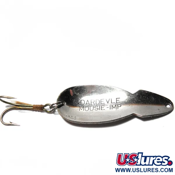 Dardevle Mousie Imp Lusikka, Ruskea/Hopea, 11g, Bucktail, #0071