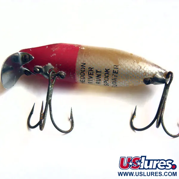 Heddon River Runt Spook Vaappu, Puna/Valko, 12g, Vintage, #0187