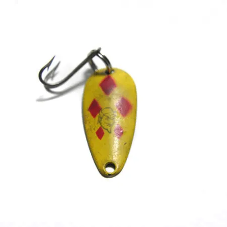 Dardevle Skeeter Eppinger Lusikka, Kelt/Pun, 1g, Vintage, #0190