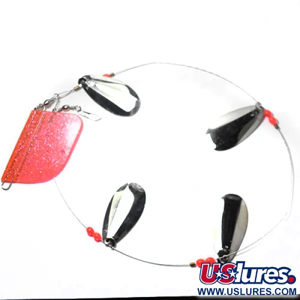 Luhr Jensen Les Davis Lake Troll Vetouistelu-setti, Nikkeli, 22g, #0192