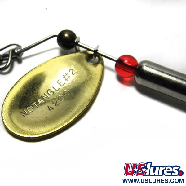 Eppinger Dardevle Notangle 2 Lippa, Keltainen/Punainen, 6g, Vintage, #0197