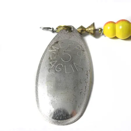 Mepps Aglia 5 Lippa, Nikkeli, 14g, Messinkipanta, #0207