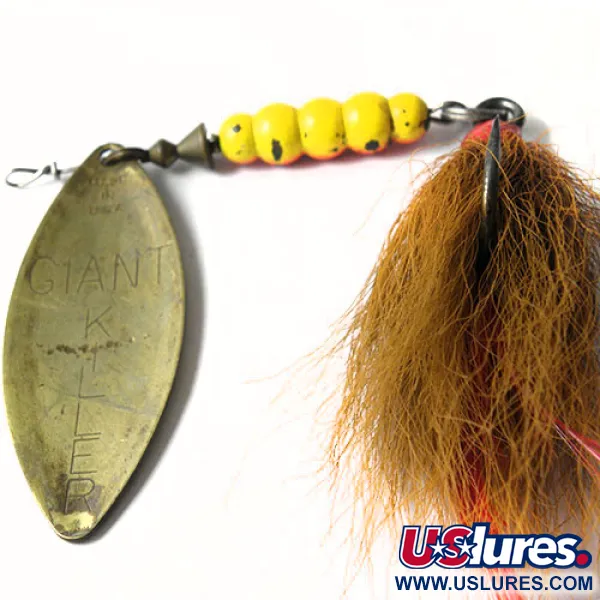 Mepps Giant Killer -lippa, Messinki, 30g, Bucktail, #0211