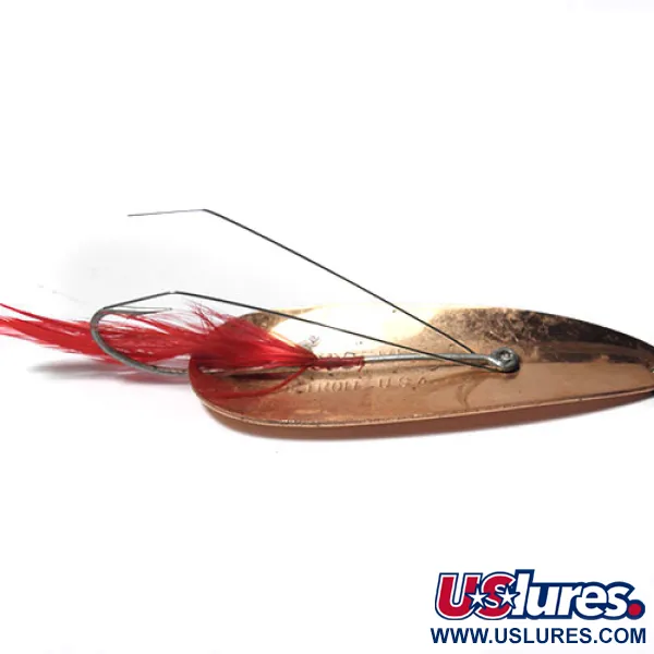 Eppinger Dardevle Feathered Weedless Lusikka, Kupari, 28g, Ruohosuoja, #0241