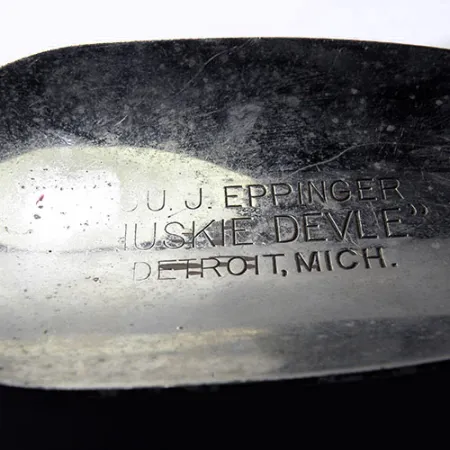 Eppinger Dardevle Huskie Devle Lusikka, Puna / Valkoinen, 91g, Lisälippa, #0245