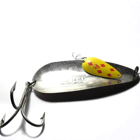 Eppinger Dardevle Huskie Devle Lusikka, Puna / Valkoinen, 91g, Lisälippa, #0245