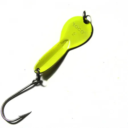 Luhr Jensen Loco 2 Lusikkauistin, Kelta-Punainen, 9g, Klassikko, #0246