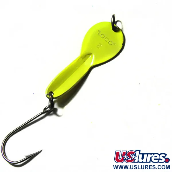 Luhr Jensen Loco 2 Lusikkauistin, Kelta-Punainen, 9g, Klassikko, #0246