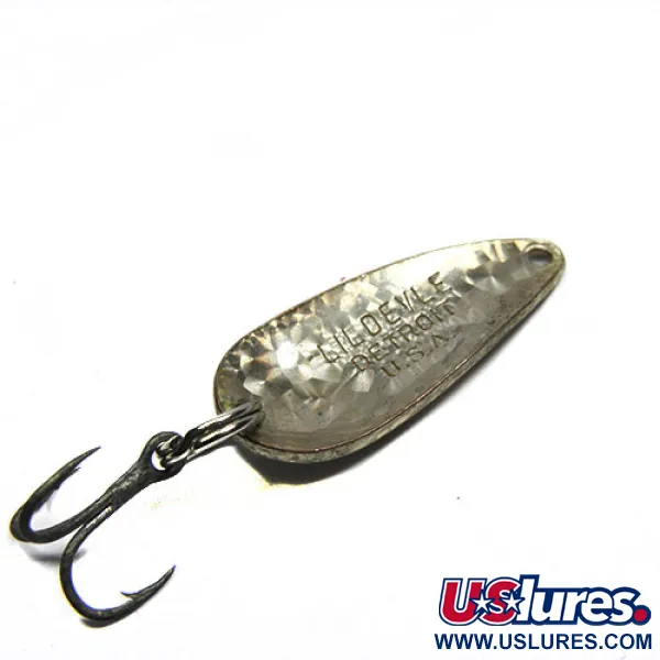 Eppinger Dardevle Lildevle Lusikka, Crystal Silver Scale, 3.4g, #0341