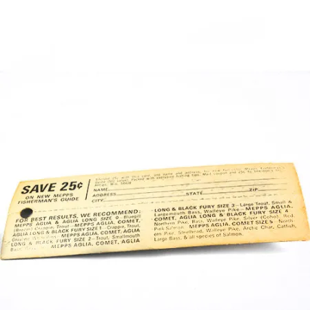 Mepps Aglia 1 Lippauistin, Messinki, 3.5g, Karvaperho, #0362